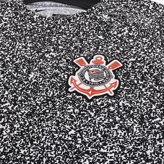 Camiseta Corinthians Pré-Jogo  2024 Pro Feminina