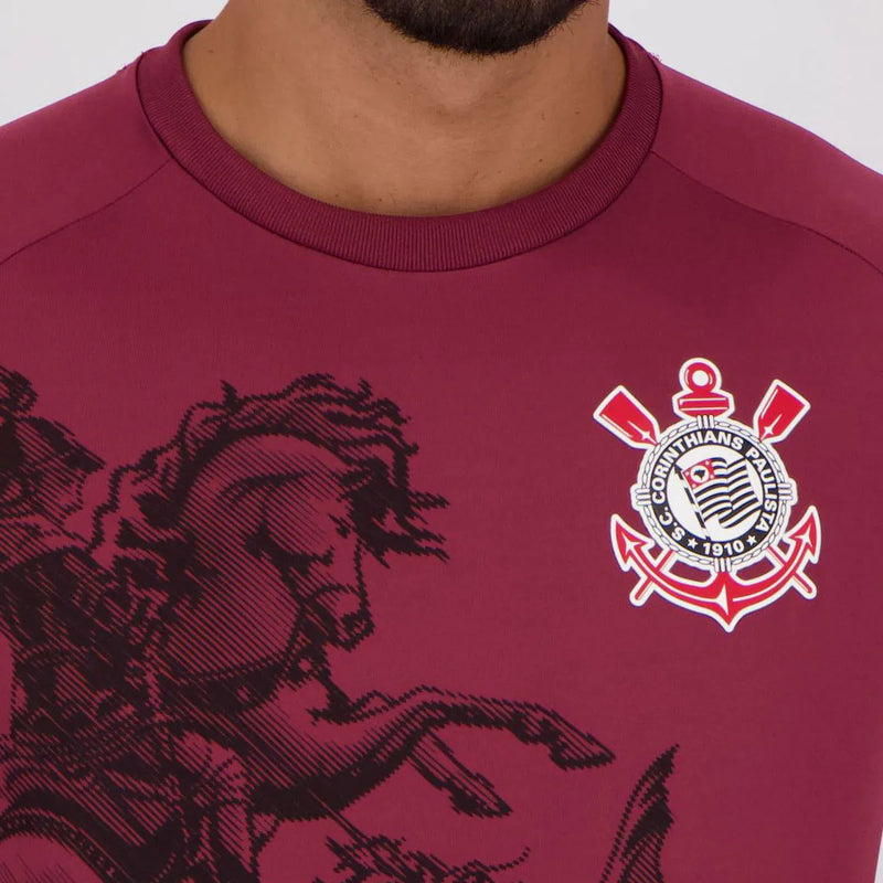 Camisa Corinthians São Jorge Ed. Limita Bordô